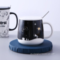 Taza de café de té personalizada con logotipo Tazas personalizadas de porcelana